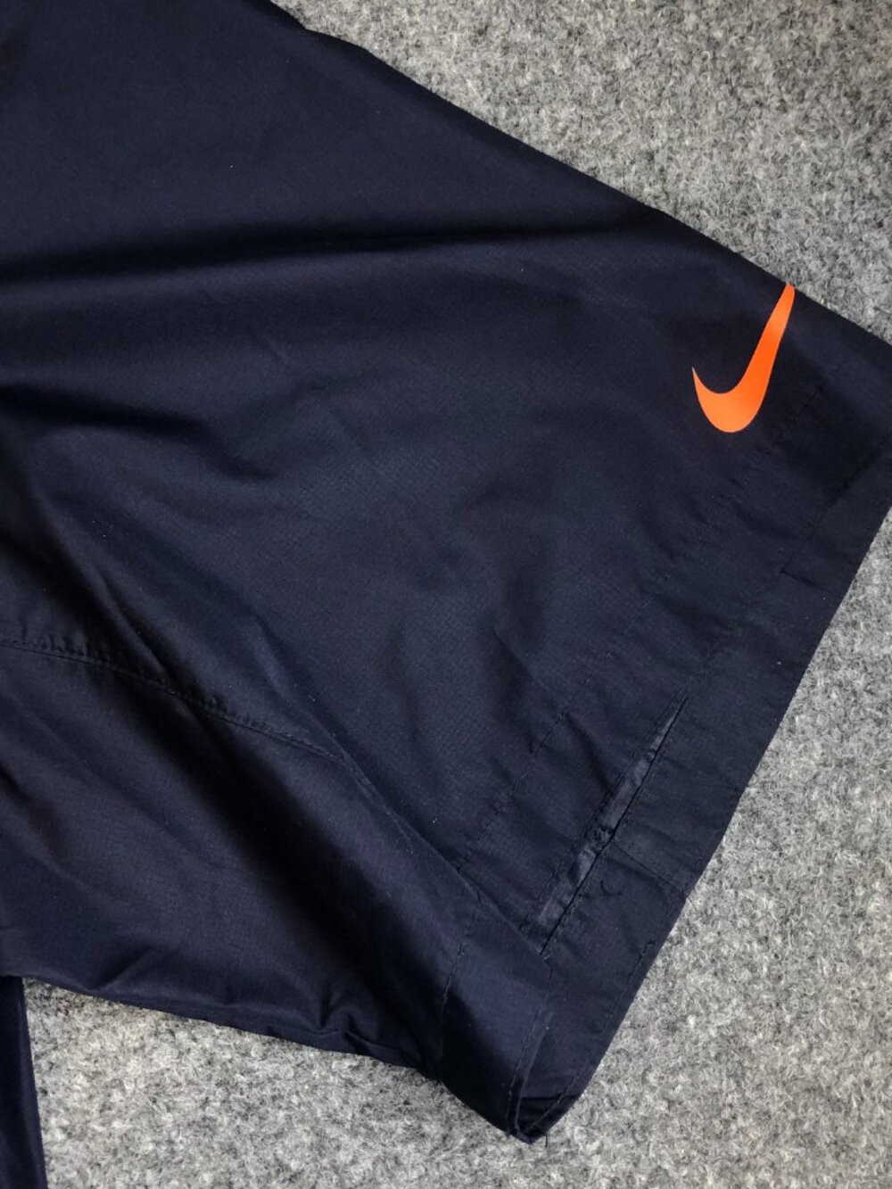 Nike Chicago Bears Jacket Men 3XL Blue Windbreaker 1/4 Zip Football Short Sleeve - Picture 3 of 14